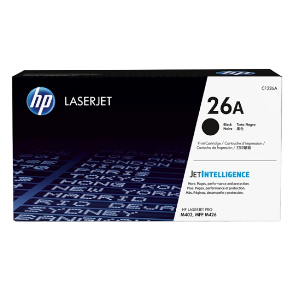 HP 정품토너 No.26A CF226A 검정 (M402dn/3100매)